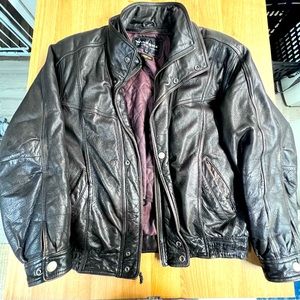 Wilson’s leather coat